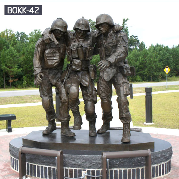 Military Statue--Bronze sculpture for sale