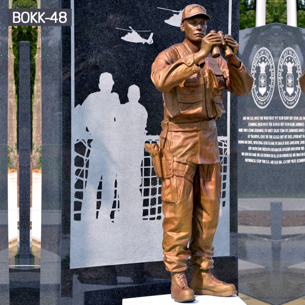 Military Statue--Bronze sculpture for sale