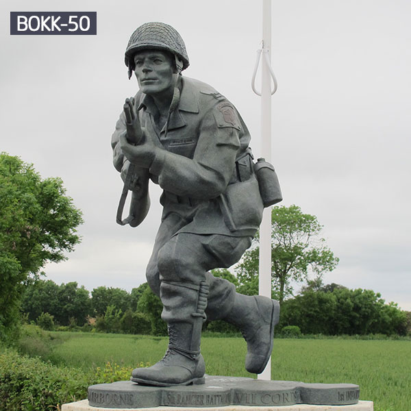 Military Statue--Bronze sculpture for sale