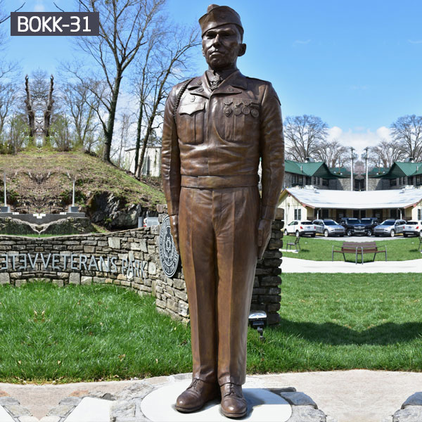 Battle cross statue for War Memorial-custom bronze memorial ...