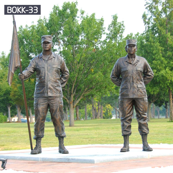 Military Statue--Bronze sculpture for sale