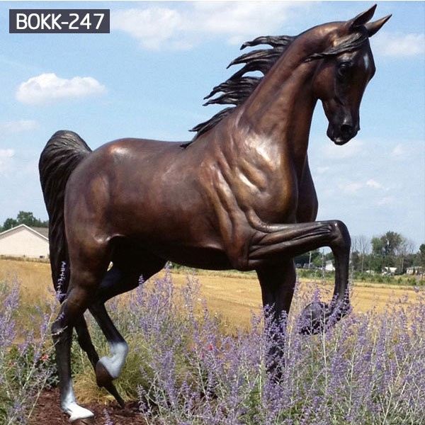 Contemporary Race Horse Wildlife Statues Uk-Outdoor horse ...