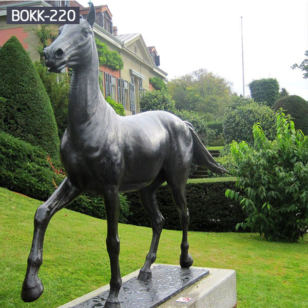Blue horse sculpture | Etsy