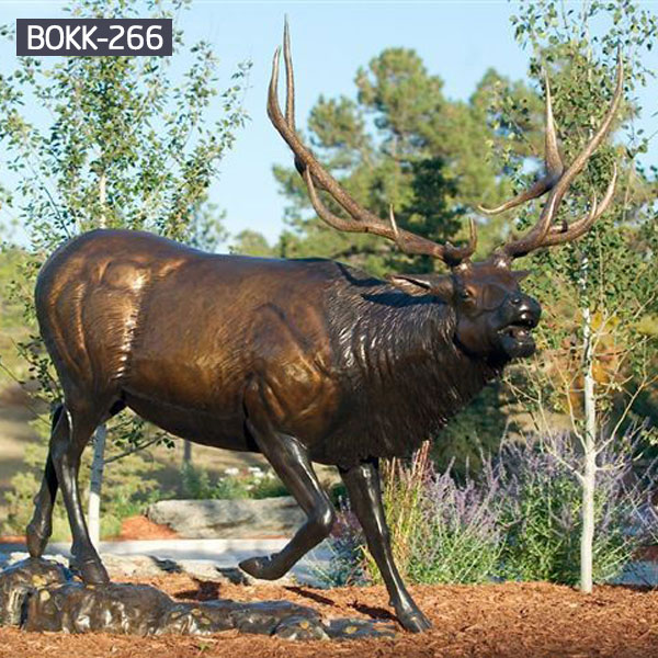 elk yard statue | eBay
