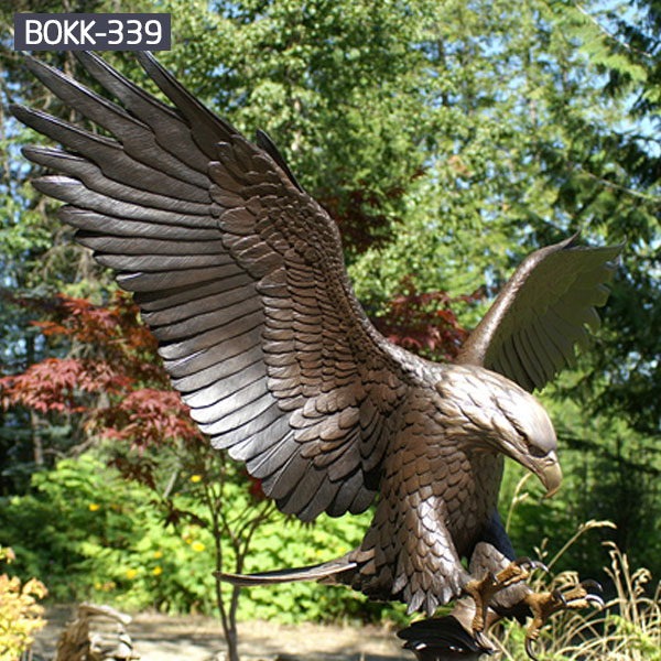 Amazon.com: bronze eagle sculpture - Outdoor Statues / Garden ...