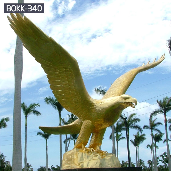 large yard statues bronze eagle statue for driveway-Bronze ...