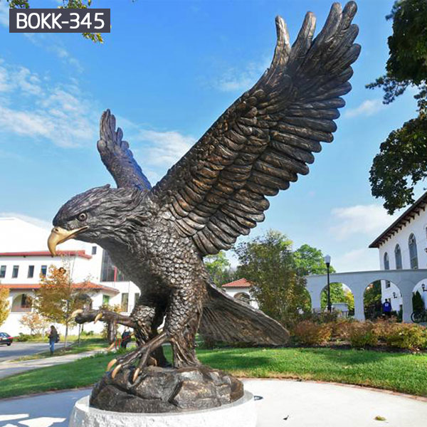 large bald eagle statue for front porch-Bronze sculpture for sale